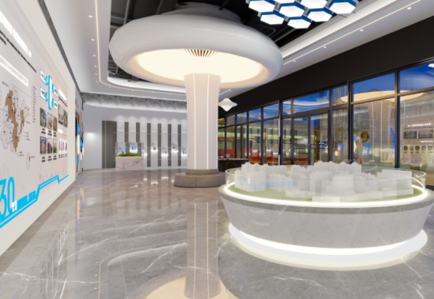 济南展厅装修具体的色彩运用技巧你了解多少